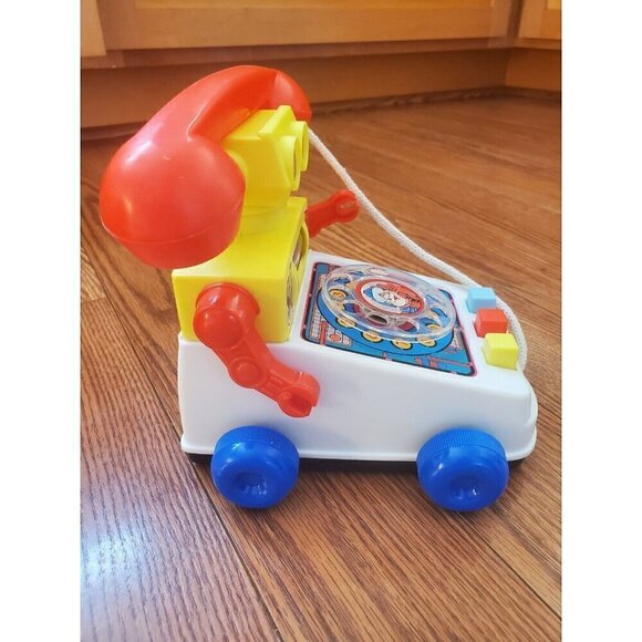 Vintage Dr.Robot Phone Bank Pull-along Made in Hong Kong EUC WORKS - Picture 4 of 8